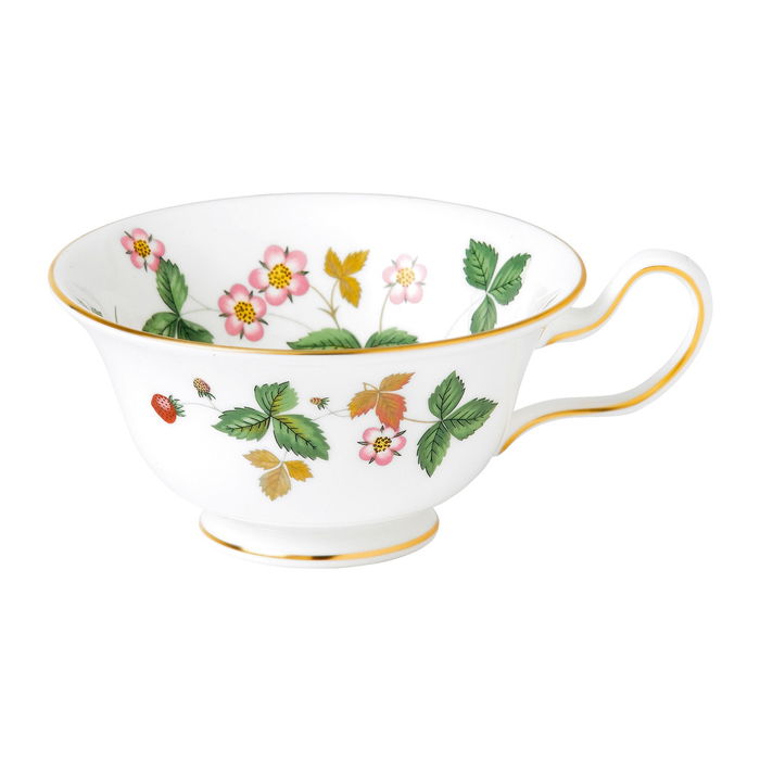 Wedgwood Taza Té Wild Strawberry con Plato 150 ml Bone China